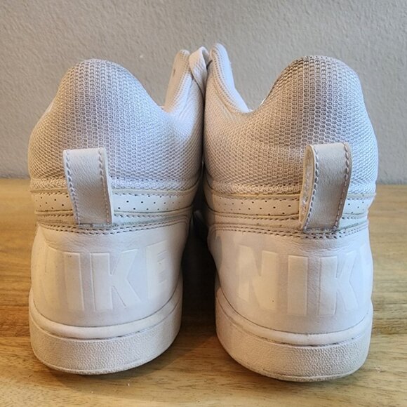 Nike Court Borough Mid Shoes Mens Size 11 High Top Leather 838938-111 Sneakers main image 8